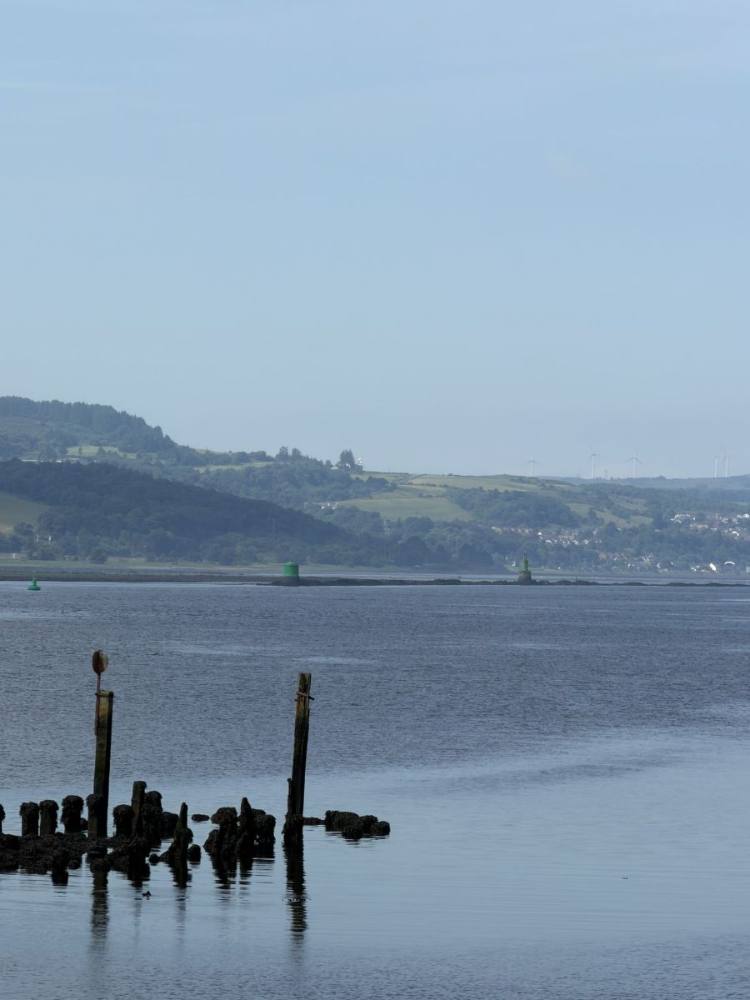 The Forth and Clyde Canal basin at Bowling, reopened in 2002